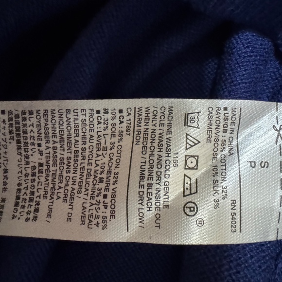 Men’s Crewneck Sweater (Small) - Premium Luxe Yarn  - Banana Republic - Picture 11 of 11